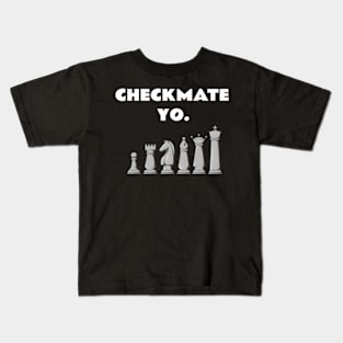 Checkmate Yo Chess Kids T-Shirt